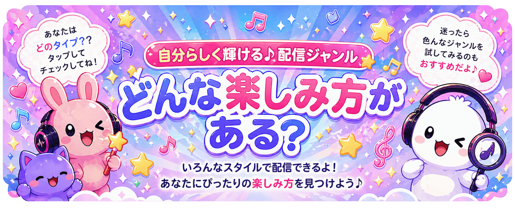 どんな楽しみ方がある?